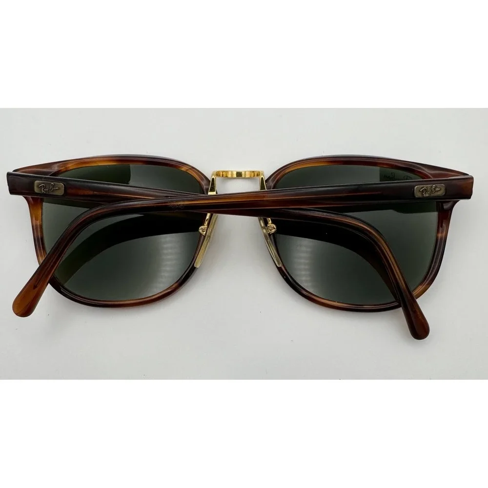 Vintage Ray-Ban Bausch & Lomb W0927 WPAR 52mm Havana Gold Sunglasses USA